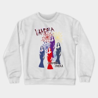 Vampira Glamor Ghoul Crewneck Sweatshirt